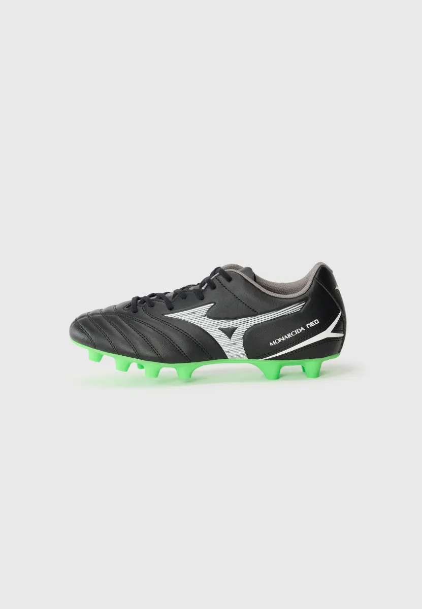 MONARCIDA NEO III SELECT - Fußballschuhe für festen Untergrund - black/neon green