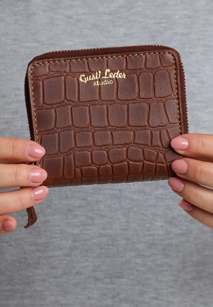 MONIKA - Geldbörse - dunkelbraun