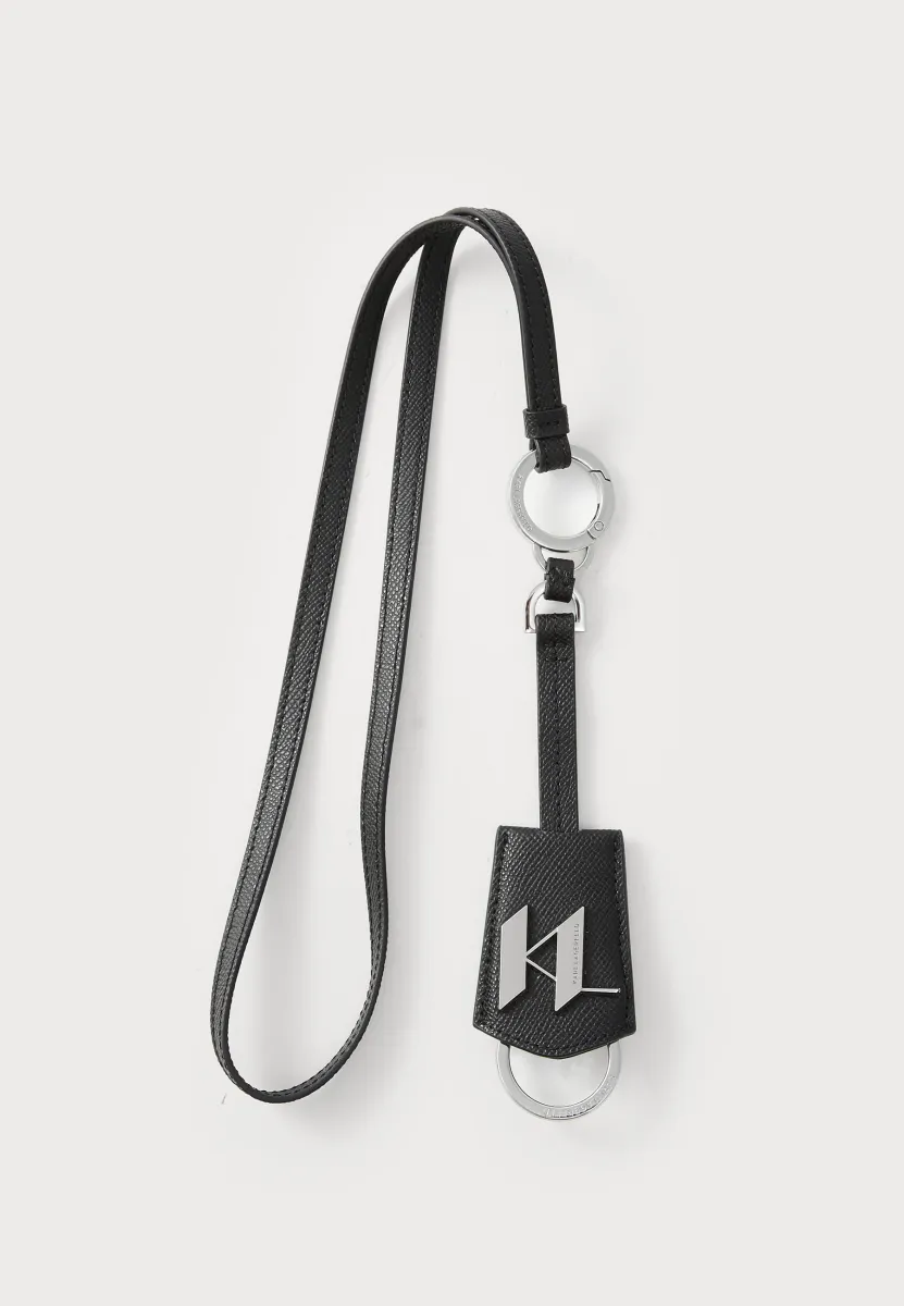 MONOGRAM KEYCHAIN - Schlüsselanhänger - black