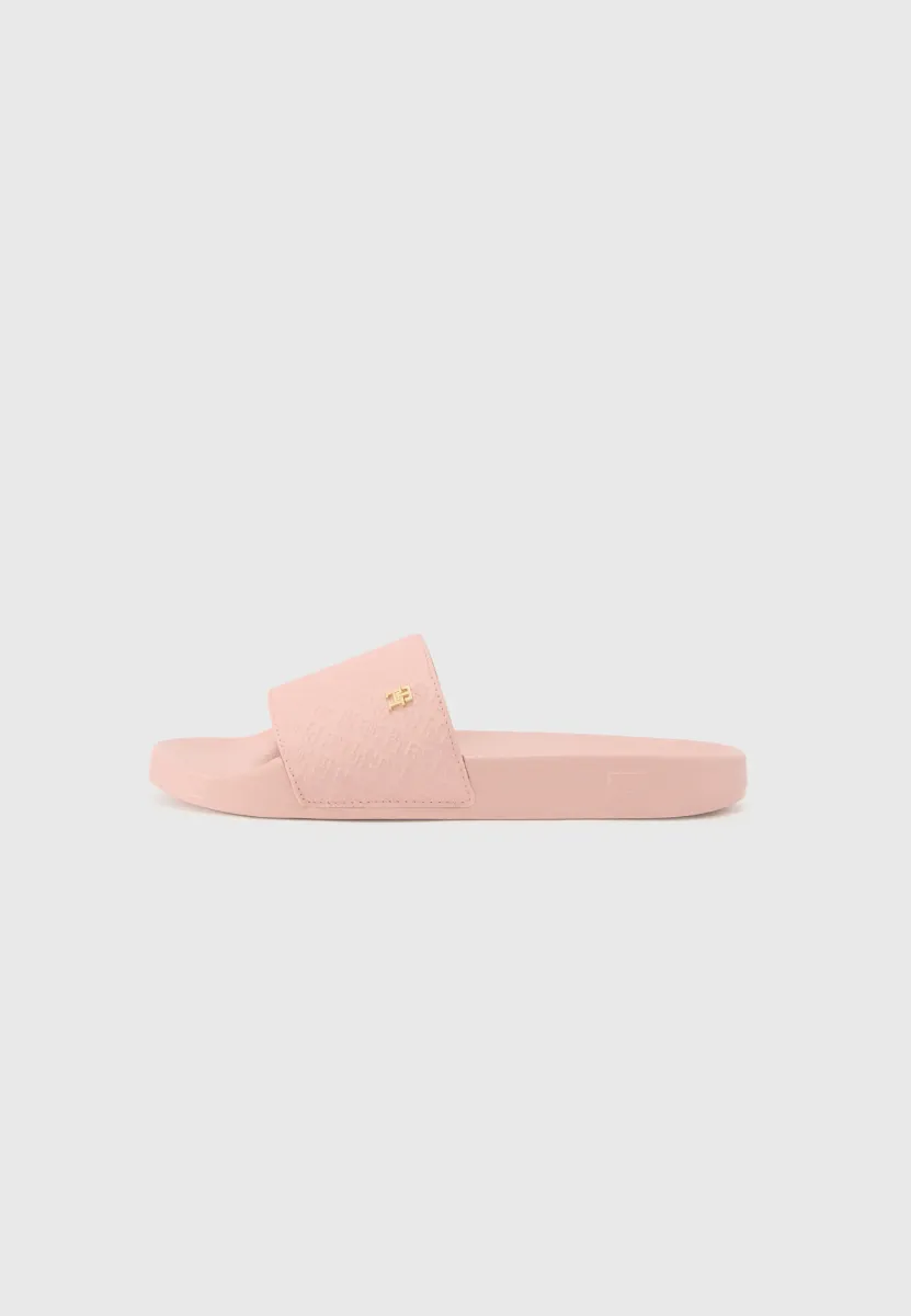 MONOGRAM POOLSIDE - Pantolette flach - delicate rose