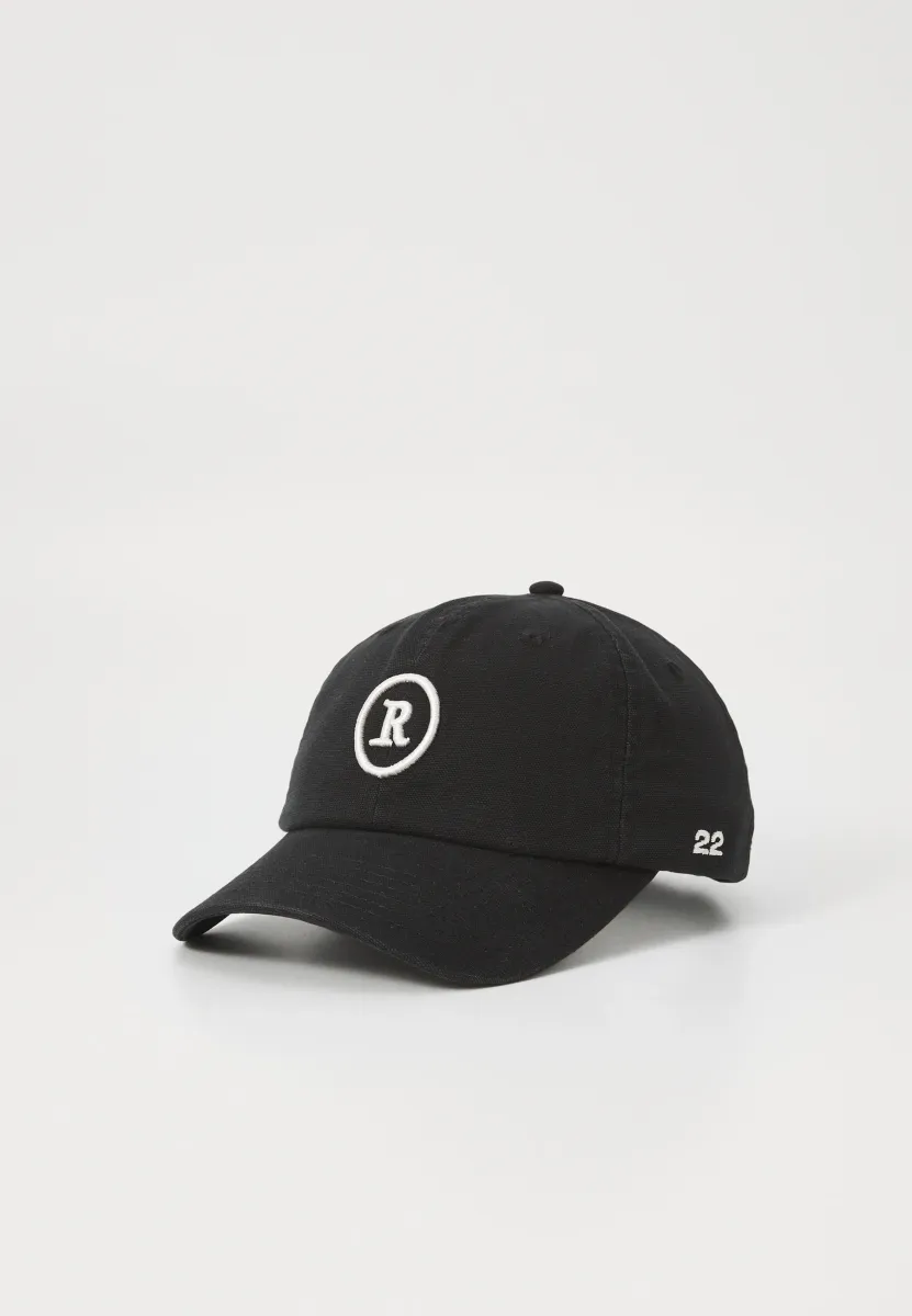 MONOGRAM R CIRCLE CAP UNISEX - Cap - black