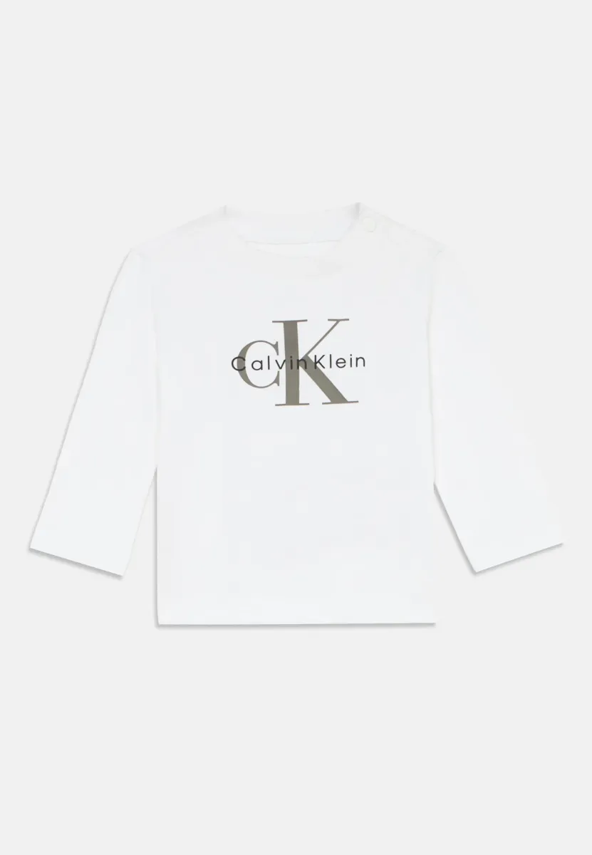 MONOGRAM UNISEX - Langarmshirt - bright white
