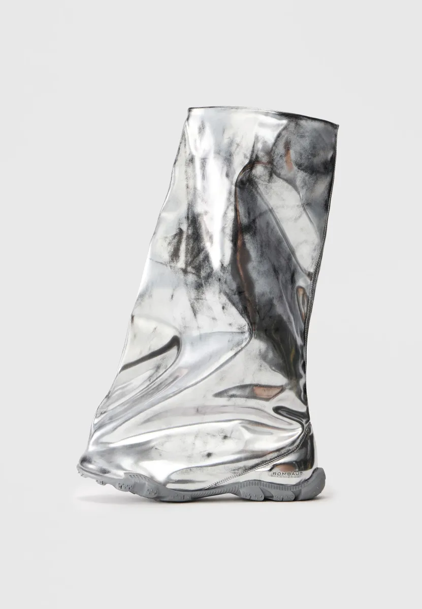 MONOLITH UNISEX - Stiefel - silver-coloured