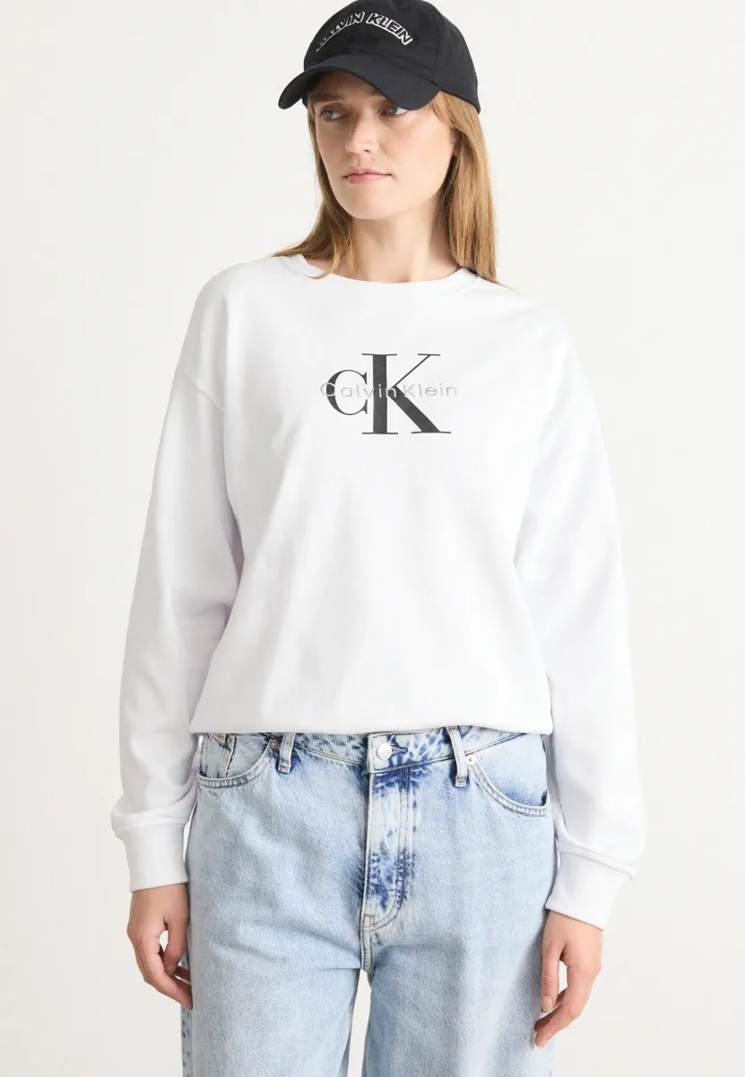 MONOLOGO  - Sweatshirt - brilliant white