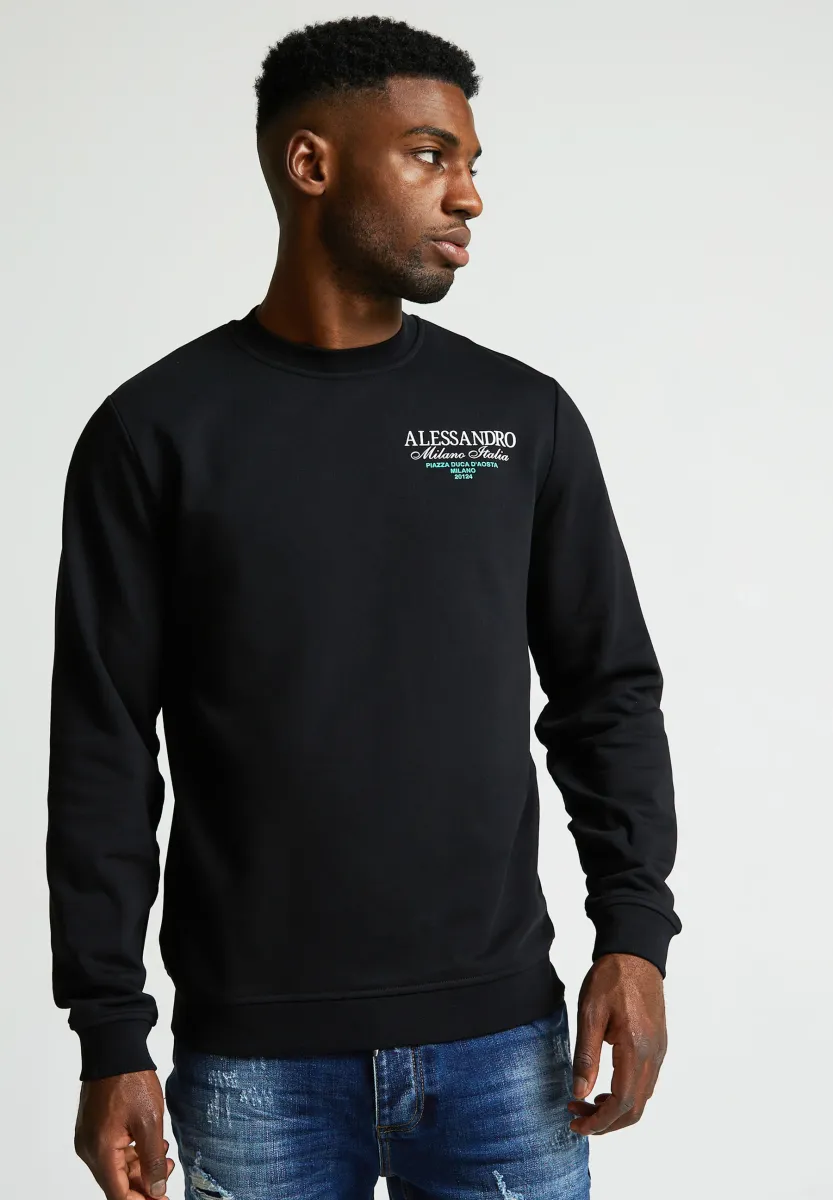MONTANELLI - Sweatshirt - black