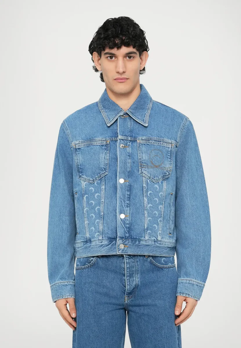 MOON LASER WASH  - Jeansjacke - light blue