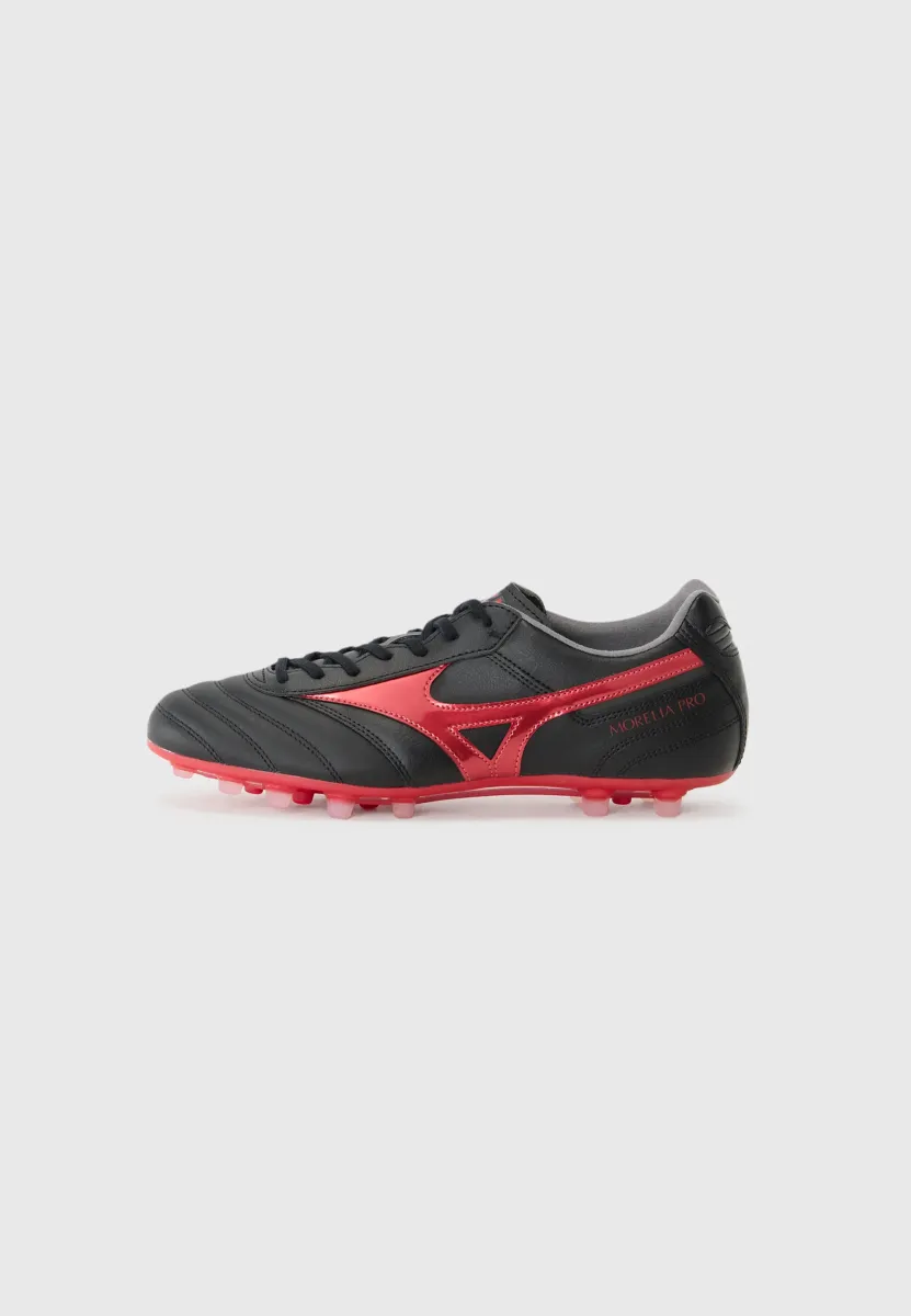 MORELIA II PRO AG - Fußballschuhe für festen Untergrund - black/morelia red/black sand