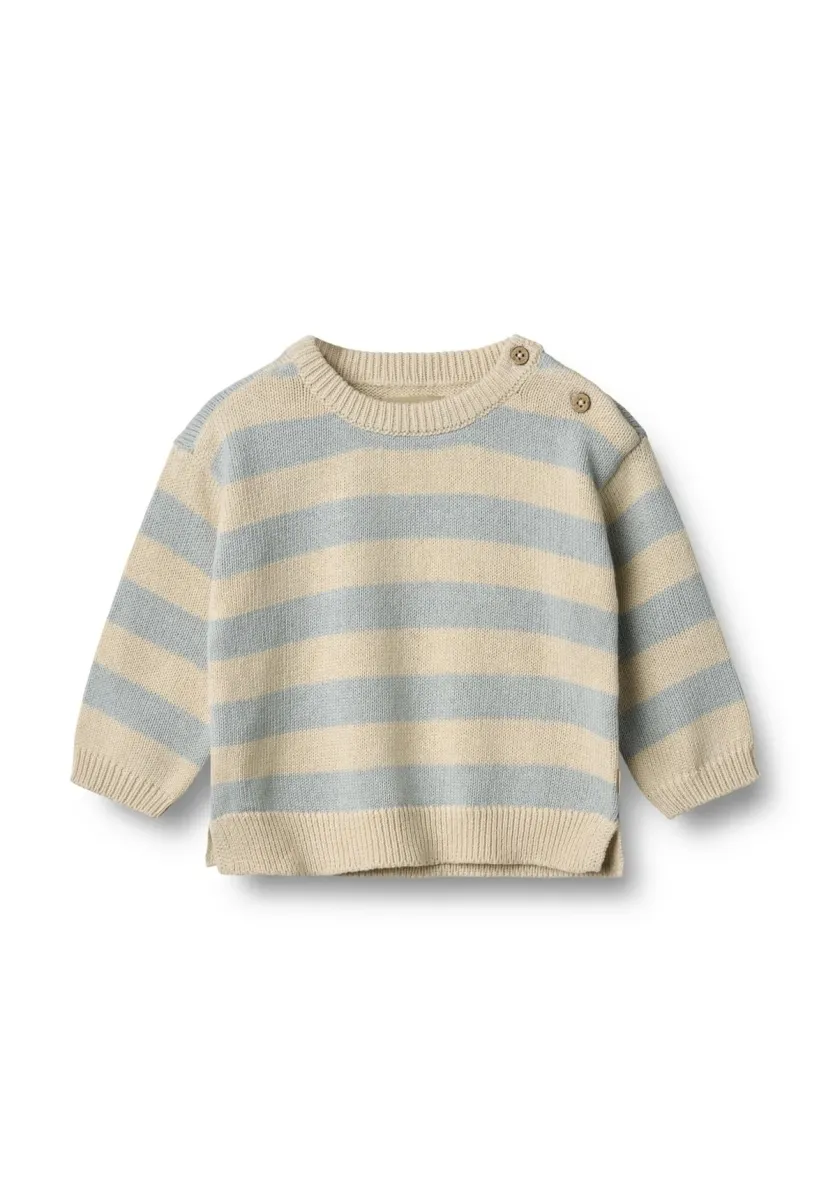 MORGAN - Strickpullover - blue stripe