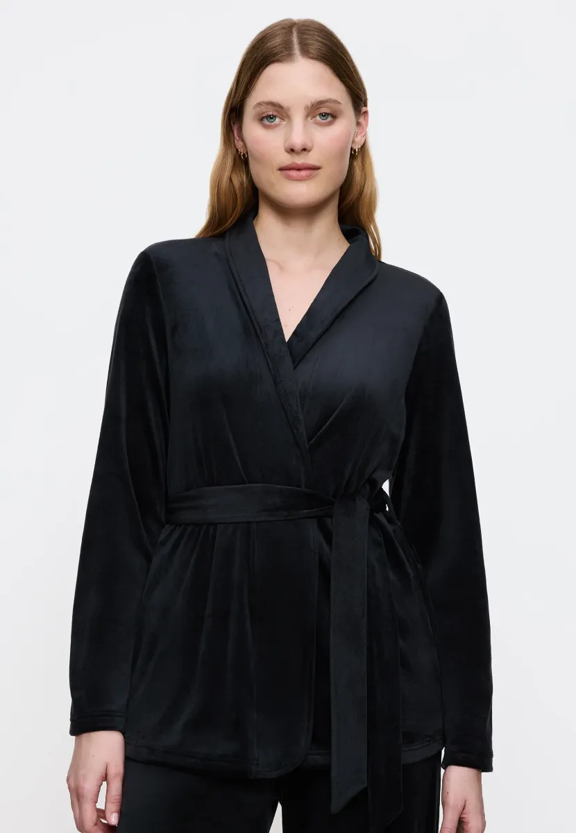 MORGEN - Bademantel - black