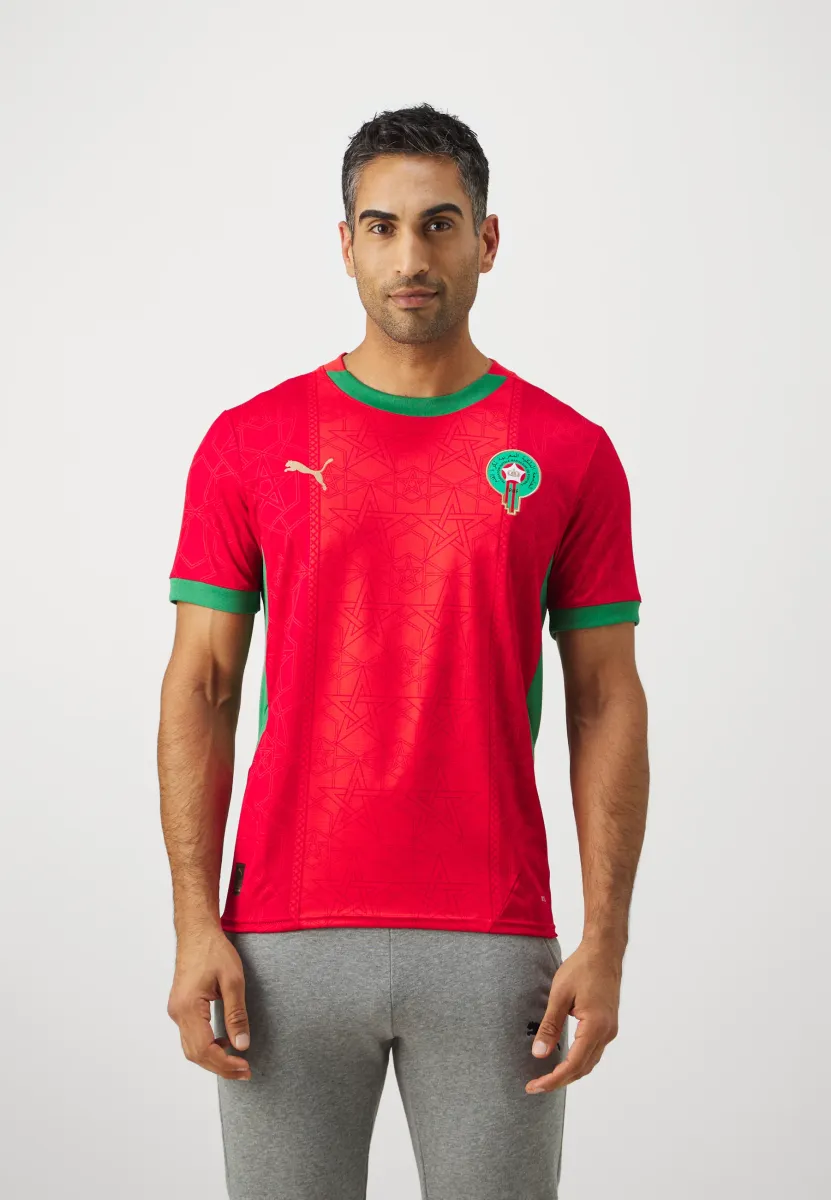 MOROCCO FRMF HOME JERSEY REPLICA - Fußball-Trikot - puma red-archive green