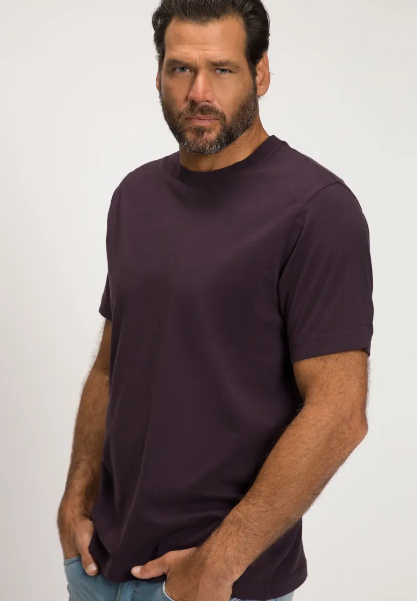 MOTIV AUF DER BRUST,RUNDHALSAUSSCHNITT - T-Shirt basic - anilinlila