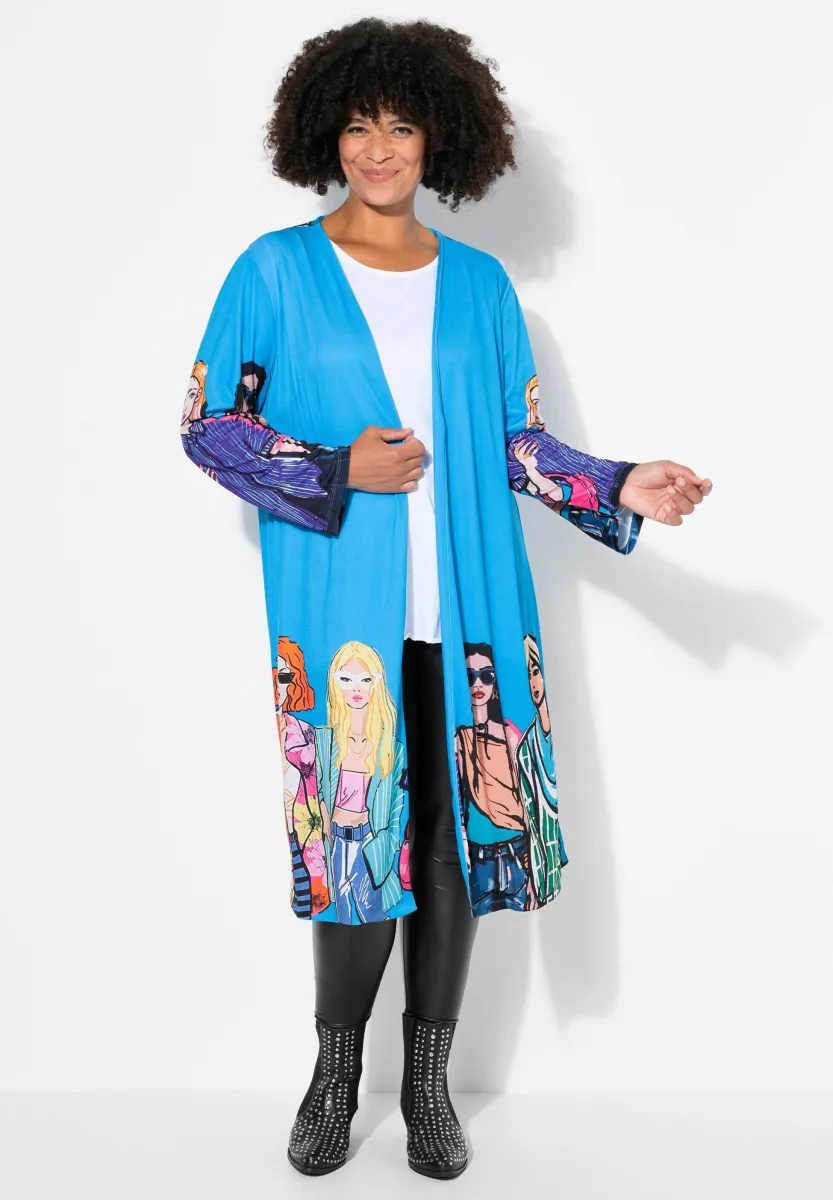 MOTIVE - Strickjacke - mineral blue
