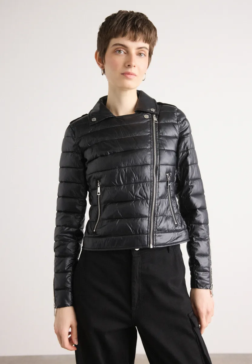 MOTO STYLE LIGHT WEIGHT JACKET - Übergangsjacke - black