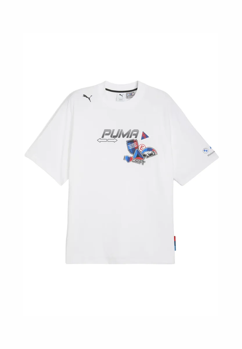 MOTOR STICKER - T-Shirt print - white