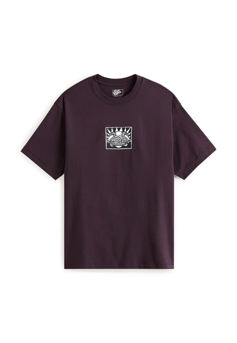 MOUF LOOSE FIT - T-Shirt print - dark red