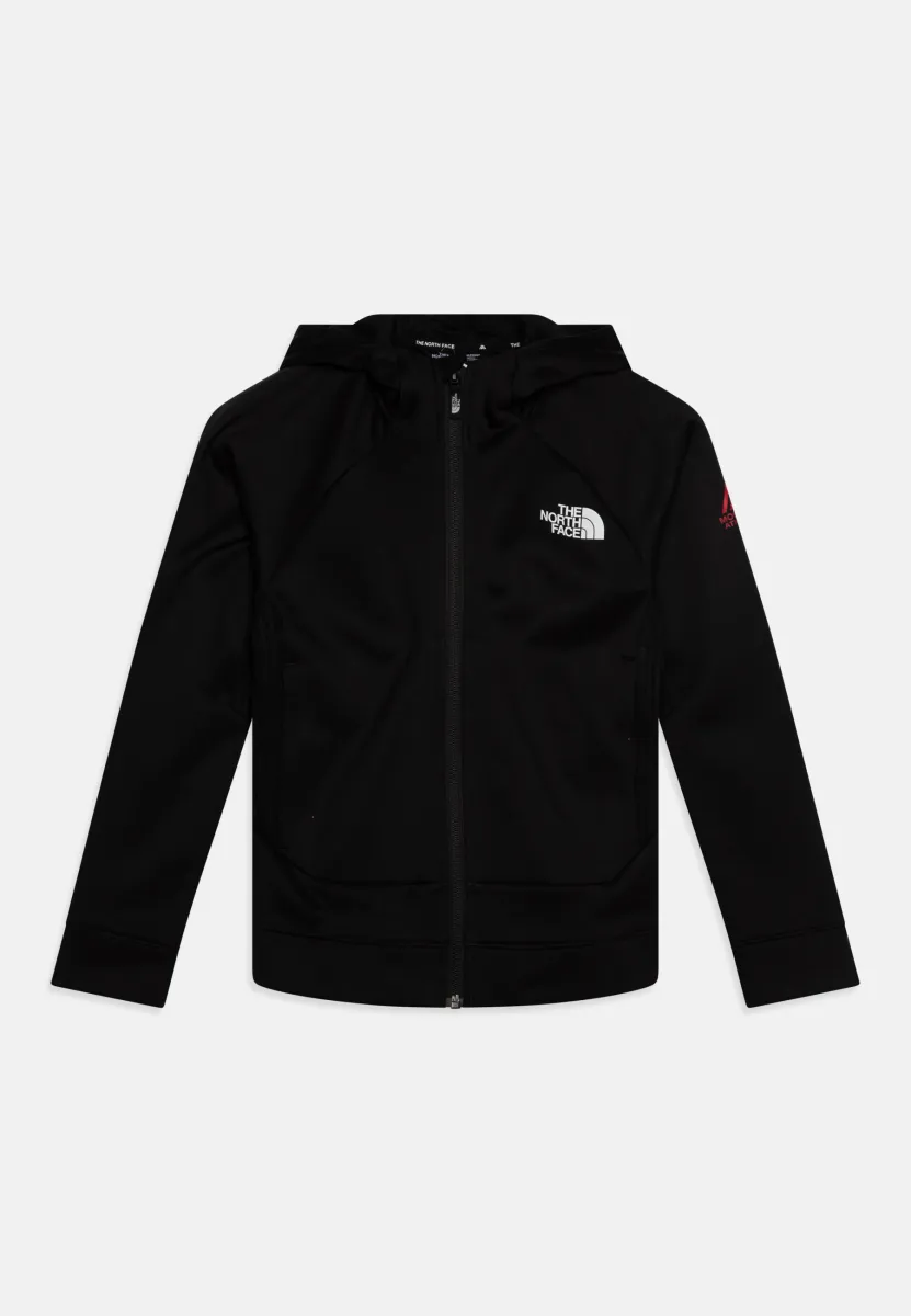 MOUNTAIN ATHLETICS FULL ZIP HOODIE UNISEX - Sweatjacke - black/white