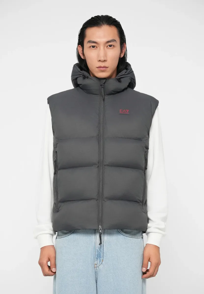 MOUNTAIN BIG LOGO - Weste - asphalt