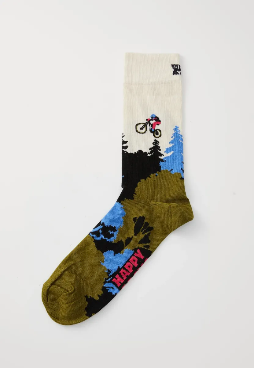 MOUNTAIN BIKE SOCK UNISEX - Socken - white