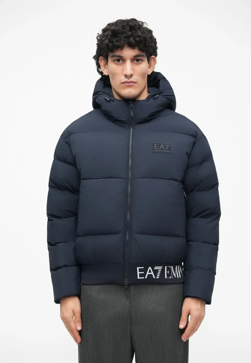 MOUNTAIN JACKET BIG LOGO - Winterjacke - blue