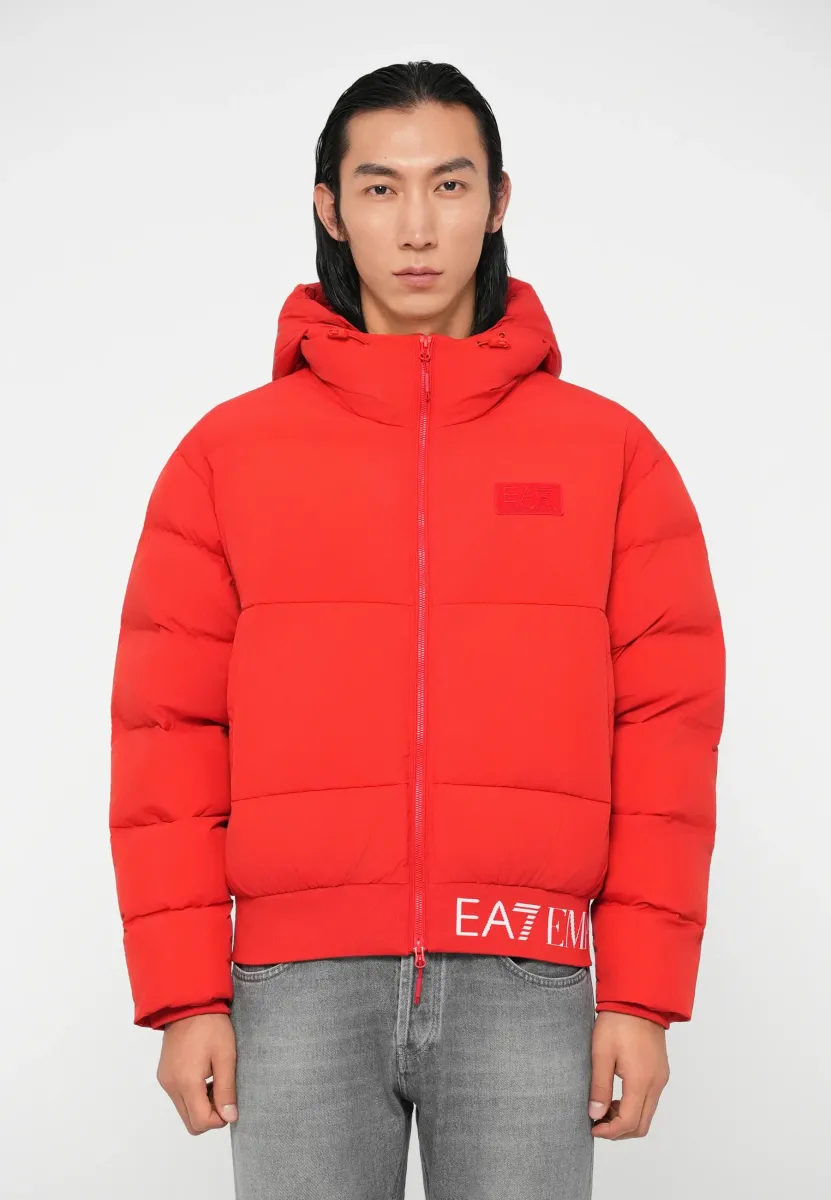 MOUNTAIN JACKET BIG LOGO - Winterjacke - molten lava