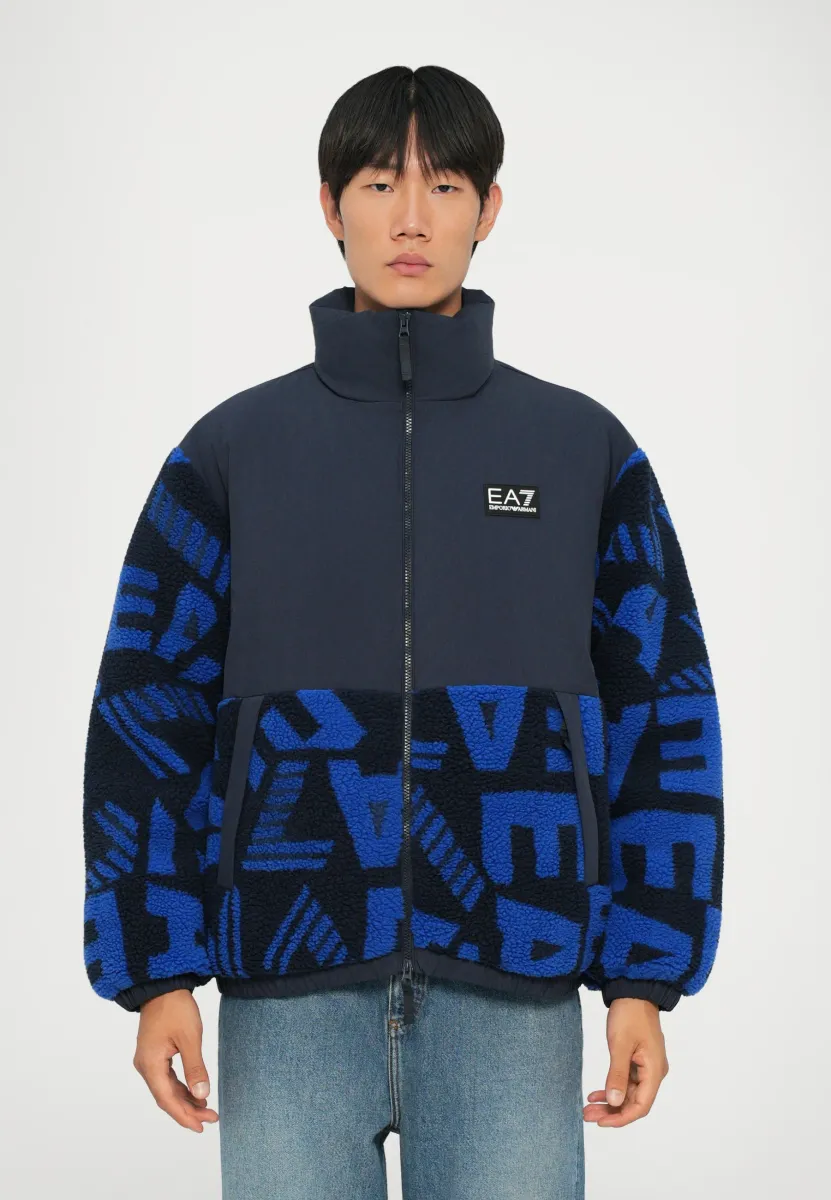 MOUNTAIN JACKET LOGO - Winterjacke - blue