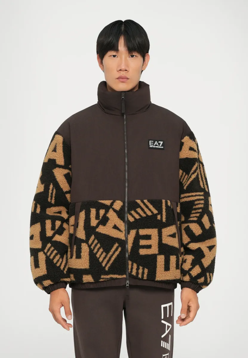 MOUNTAIN JACKET LOGO - Winterjacke - chocolate torte
