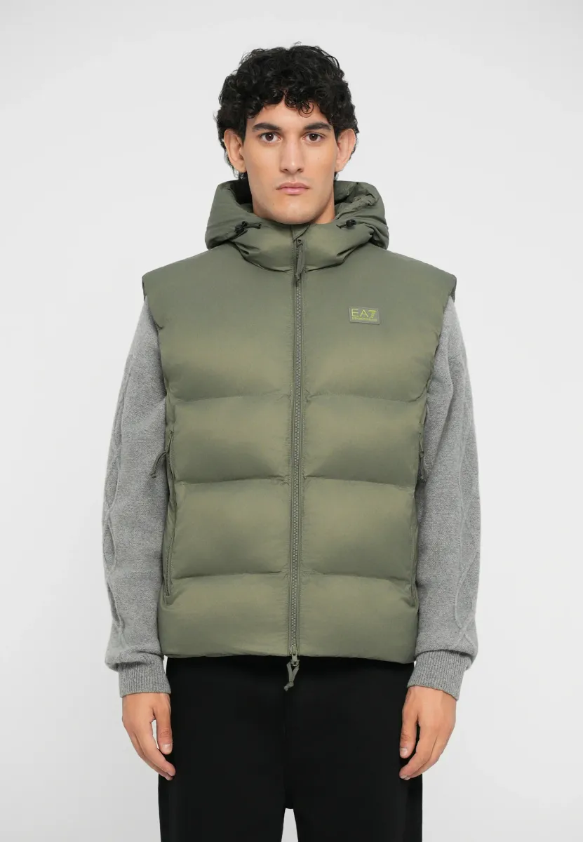 MOUNTAIN POLAR VEST - Weste - mulled basil