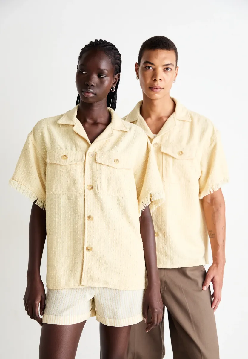 MOUNTAIN REVERE COLLAR UNISEX - Hemdbluse - yellow