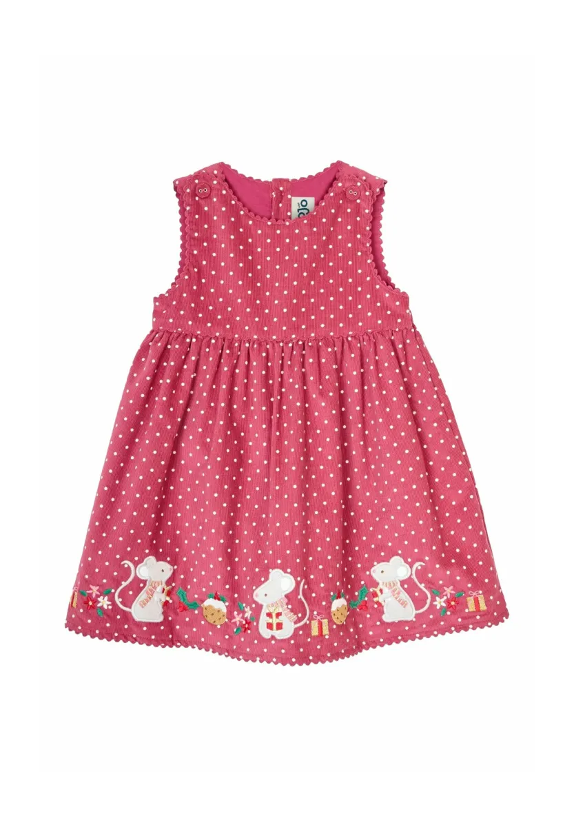 MOUSE APPLIQUÉ REGULAR FIT - Blusenkleid - rose