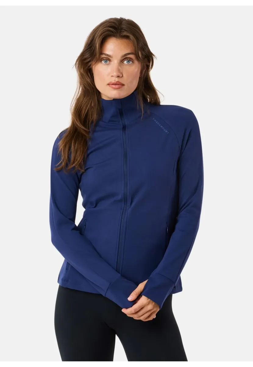 MOVE FULL ZIP JACKET W - Trainingsjacke - midnight blue