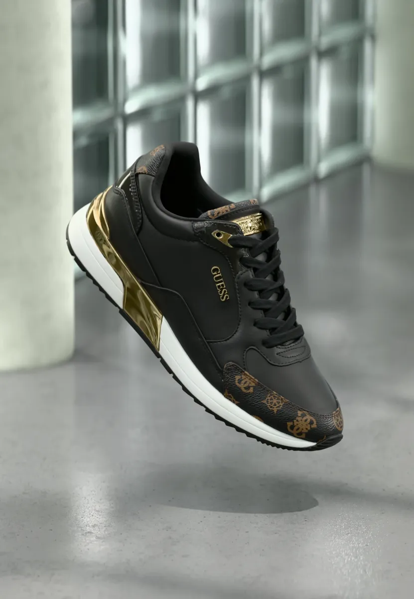 MOXEA - Sneaker low - black/brown