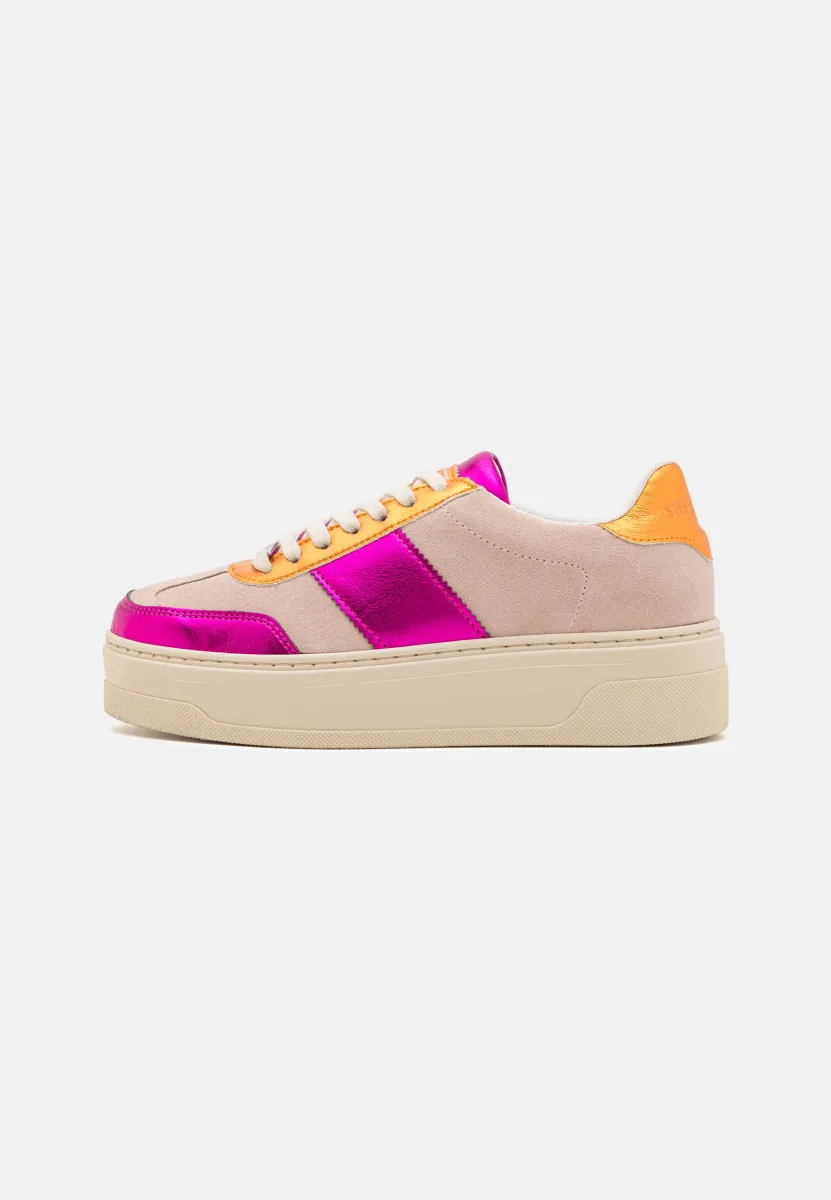 MOXY - Sneaker low - orange/magenta