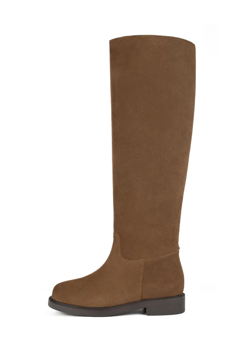 MR JONES MAXI - Overknees - caramel