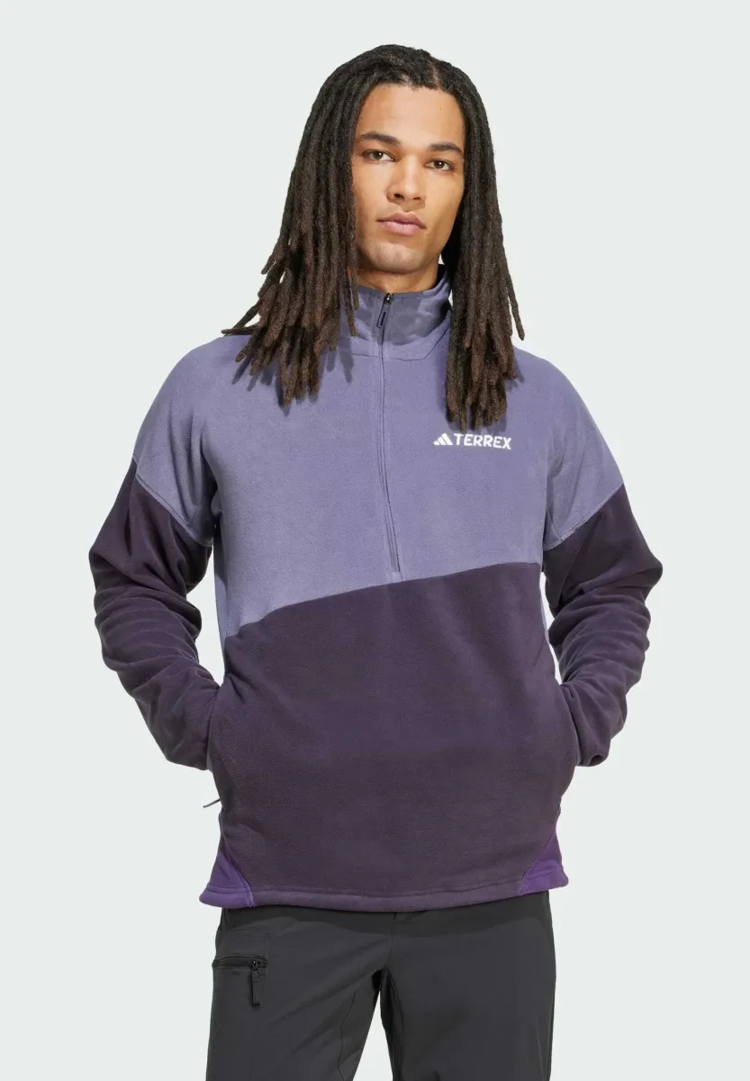 MT CW FL ANRK - Fleecepullover - preloved violet aurora black aurora plum