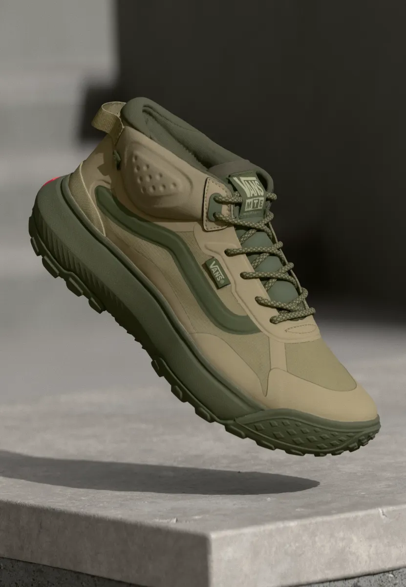 MTE CROSSPATH MID UNISEX - Sneaker high - dark green/dark brown