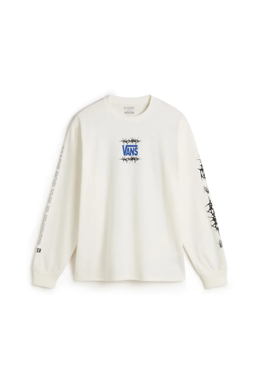MTE ELECTRO WAVES - Langarmshirt - egret