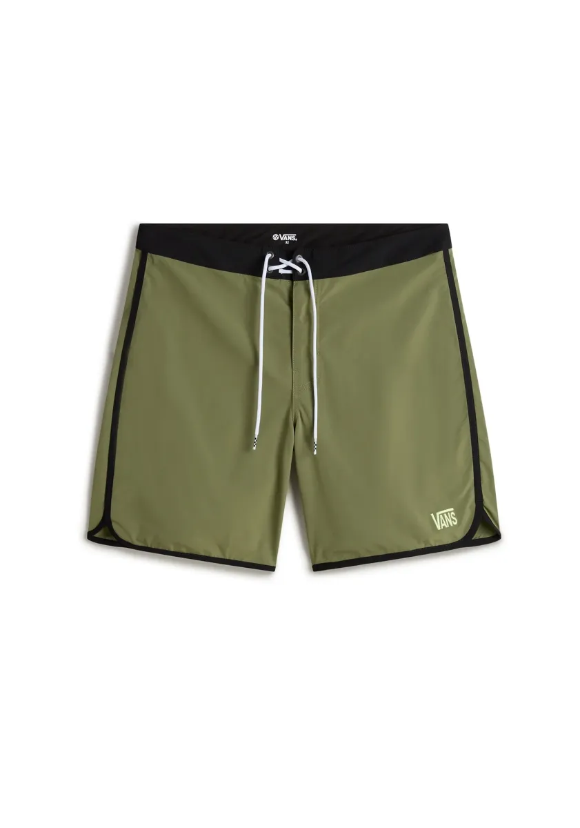 MTE EVERRIDE SCALLOPED SOLID BOARD - Badeshorts - loden green