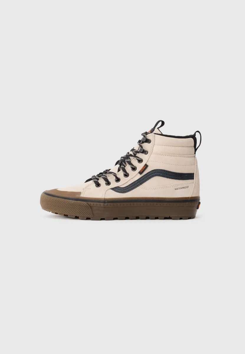 MTE SK8 HI WATERPROOF INSULATED UNISEX - Sneaker high - oatmeal/black