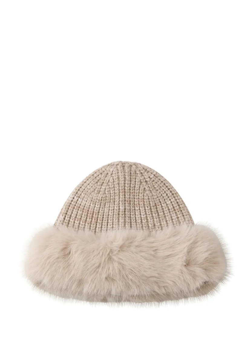 Mütze - beige