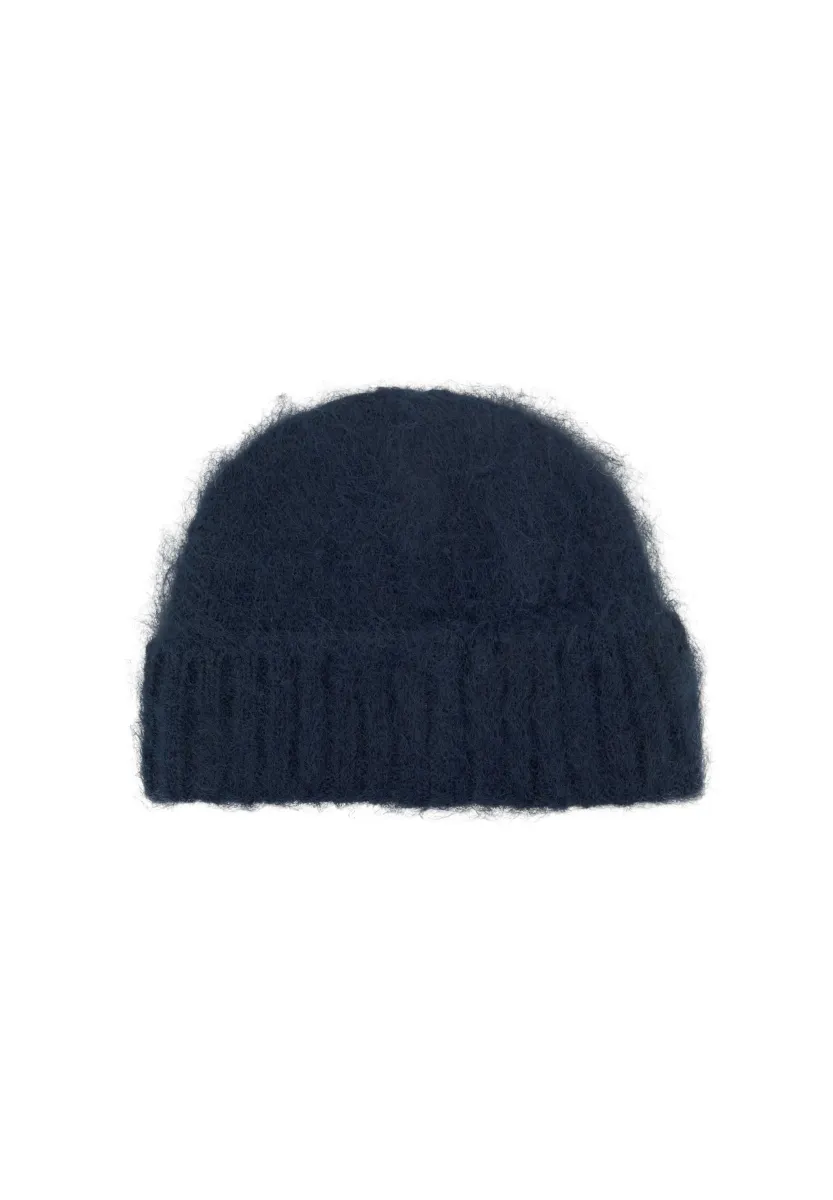 Mütze - dark-blue denim