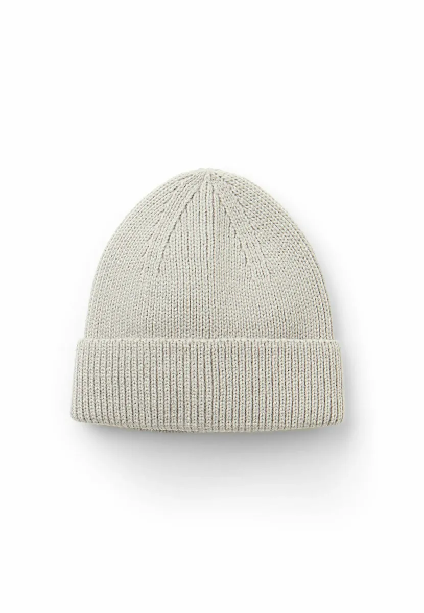 Mütze - grau solid grey