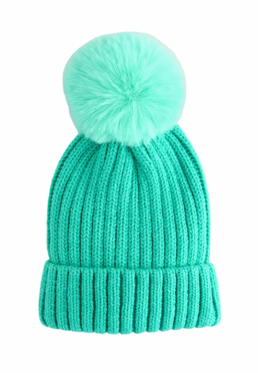 Mütze - turquoise blue