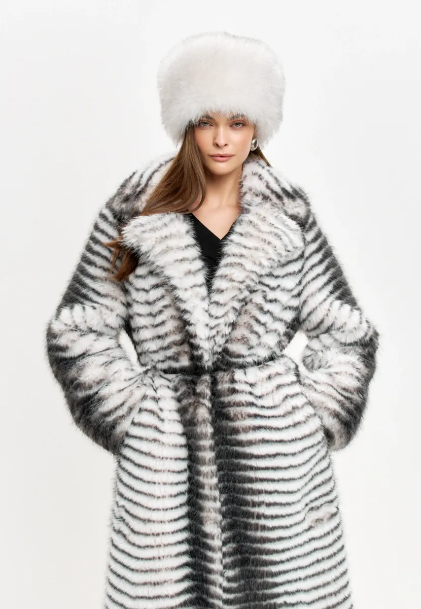 Mütze - white/black