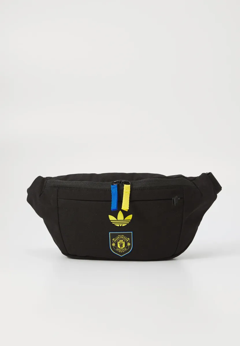 MUFC - MANCHESTER UNITED 3RD WAISTBAG - Gürteltasche - black/tribe yellow/glory blue