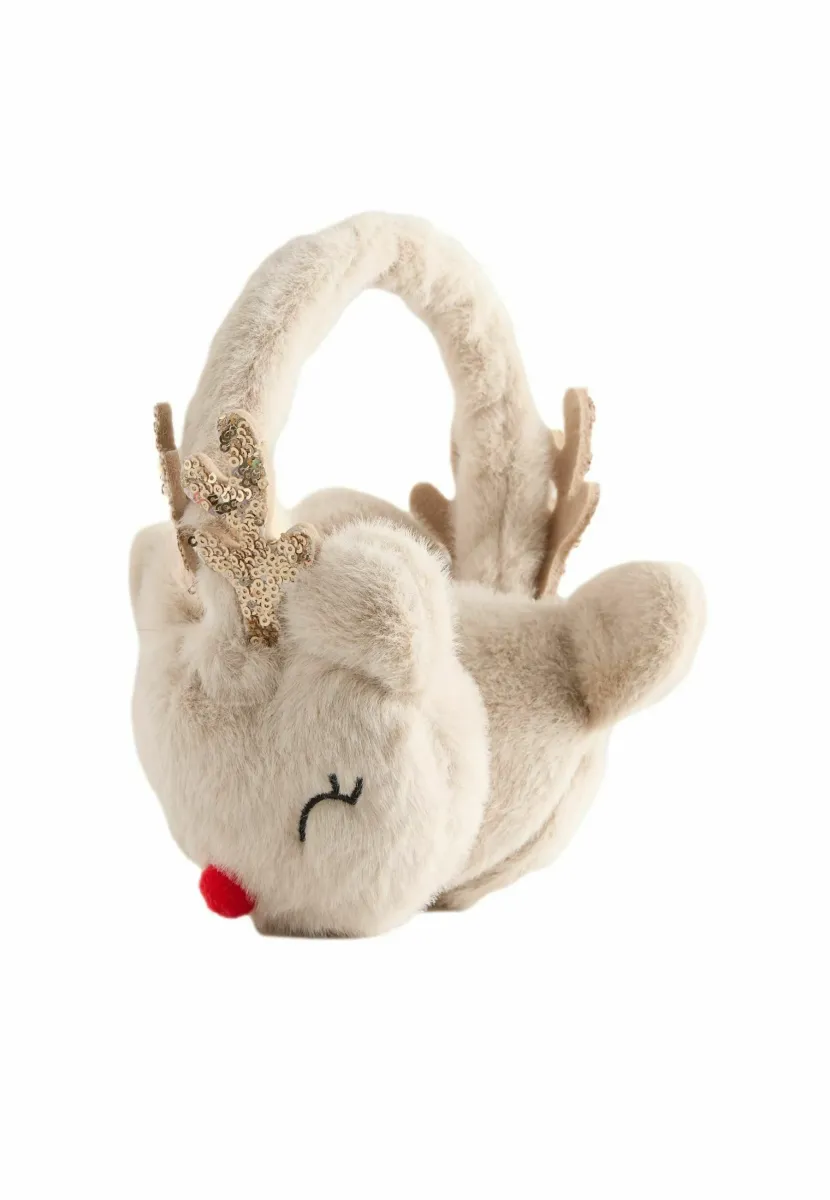 MUFFS  - Ohrenwärmer - cream reindeer