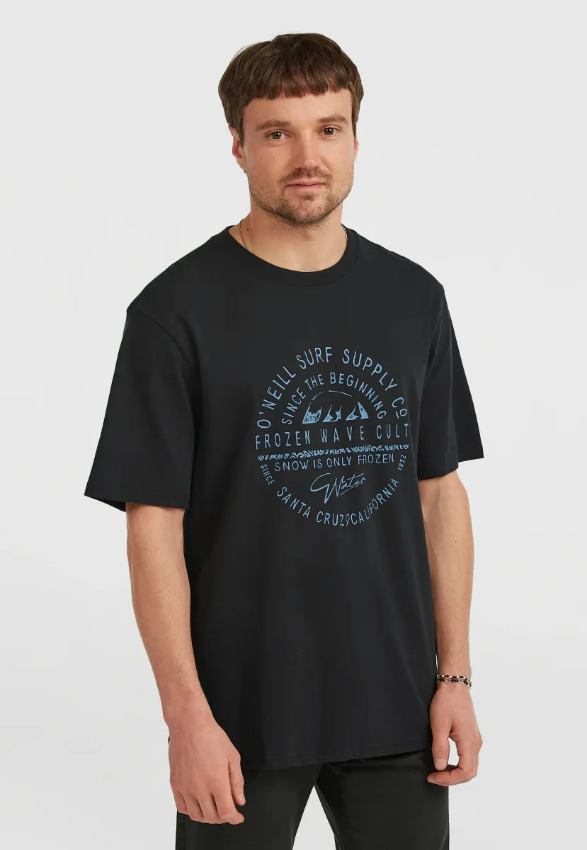 MUIR - T-Shirt print - black out