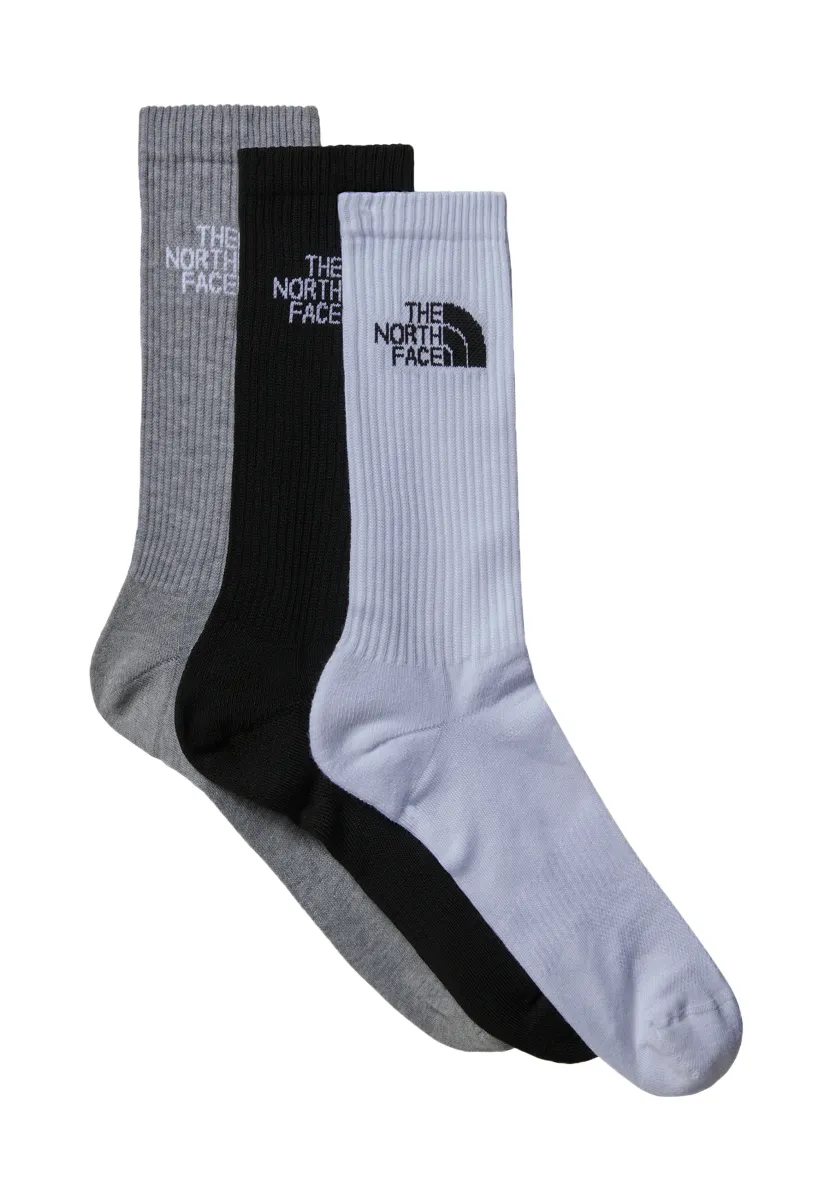 MULTI CUSH CREW SOCK 3 PACK - Sportsocken - black assorted
