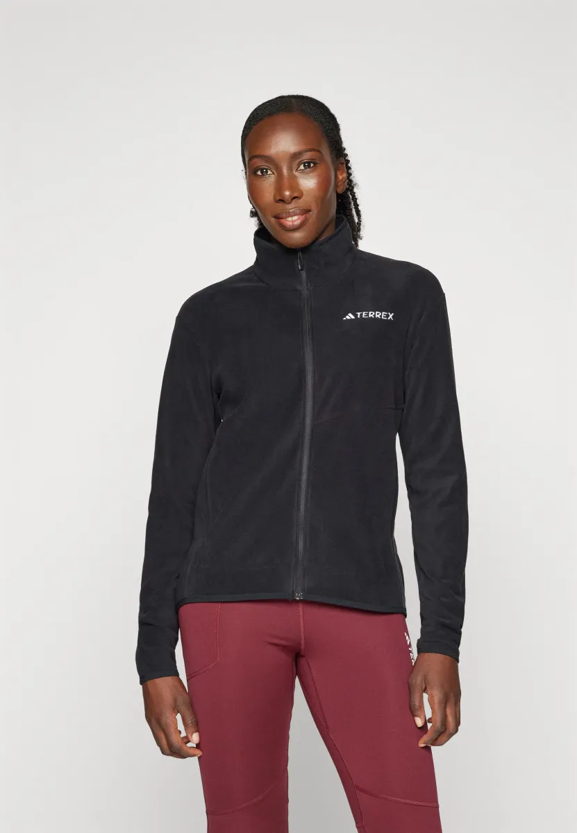 MULTI FULL-ZIP FLEECE - Fleecejacke - black
