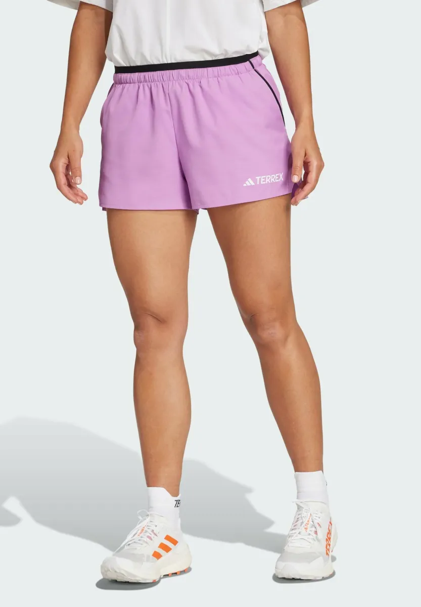 MULTI - Kurze Sporthose - preloved purple