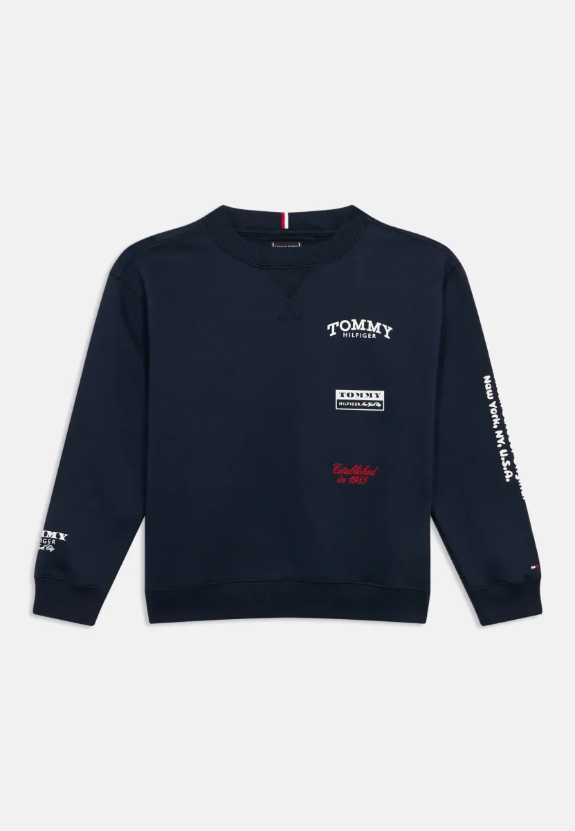 MULTI PRINT - Sweatshirt - dark night navy